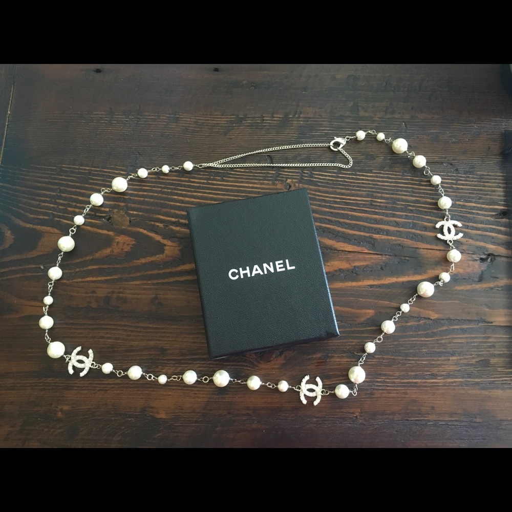 Chanel necklace.